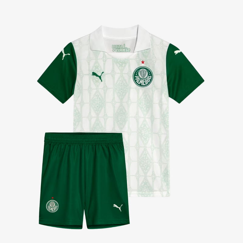 Conjunto Infantil Puma Palmeiras 2025/26 II