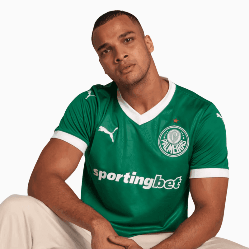 Camisa Puma Palmeiras 2025/26 I - Richard Rios N° 8