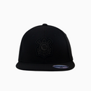 Boné Corinthians Americano - Preto Aba Reta