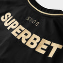 Camisa São Paulo III 25/26 s/n° Jogador Comemorativa New Balance Masculina - Preto+Vermelho