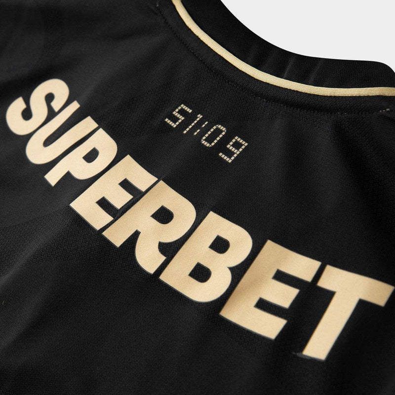 Camisa São Paulo III 25/26 s/n° Jogador Comemorativa New Balance Masculina - Preto+Vermelho