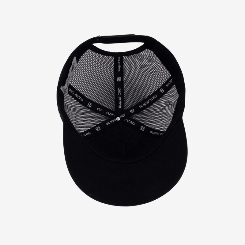 Boné Santos Trucker Preto e Branco