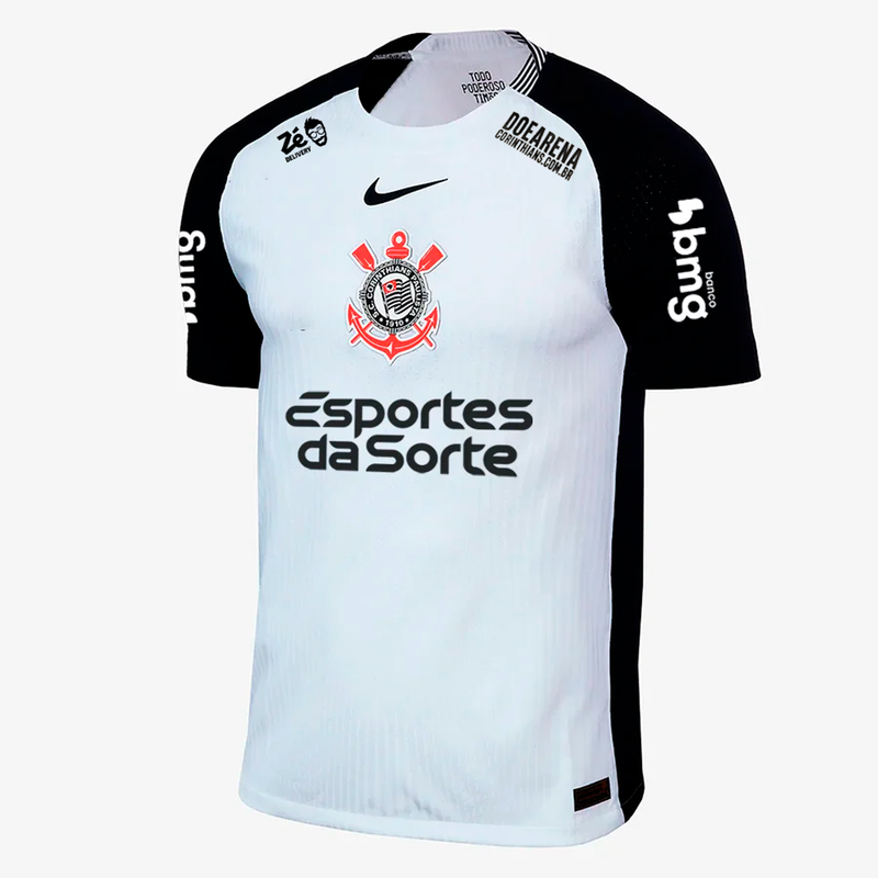 Camisa Nike Corinthians 2025/26 I Jogador Com Patrocínios