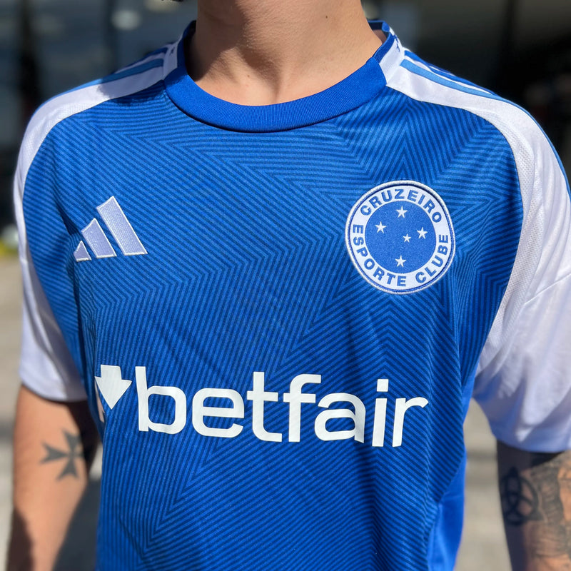 Camisa adidas Cruzeiro 2025/26 I - Kaio Jorge N°19