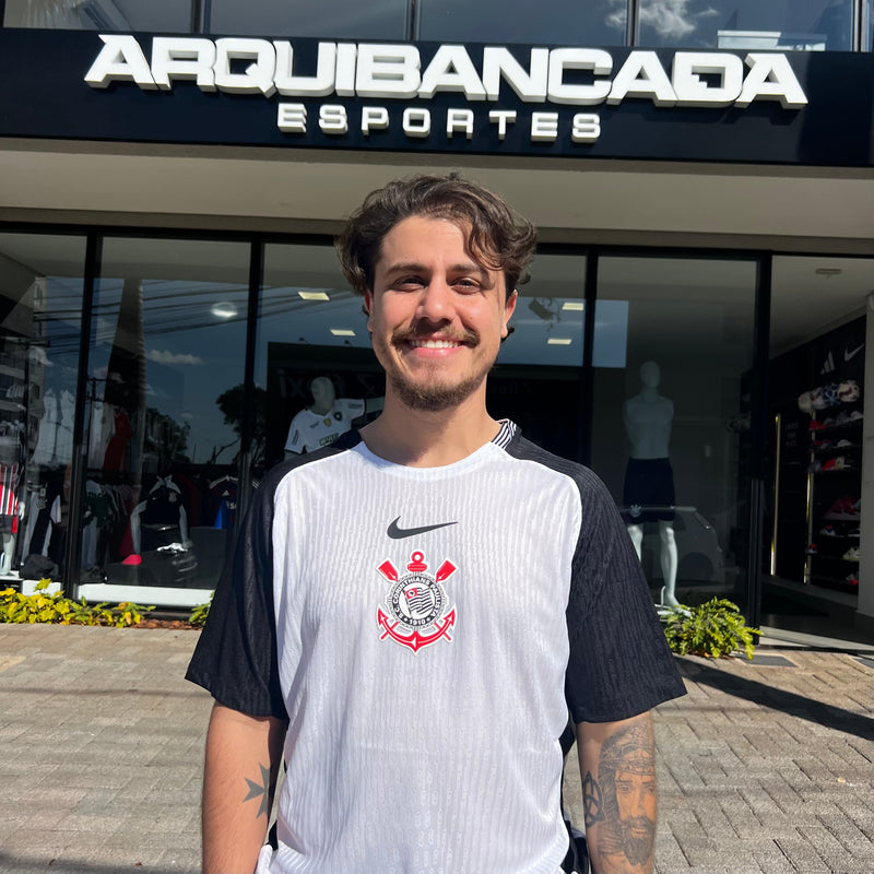 Camisa Nike Corinthians 2025/26 I Torcedor Com Patrocínios