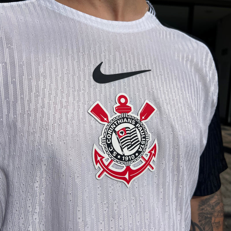 Camisa Nike Corinthians 2025/26 I Torcedor Com Patrocínios