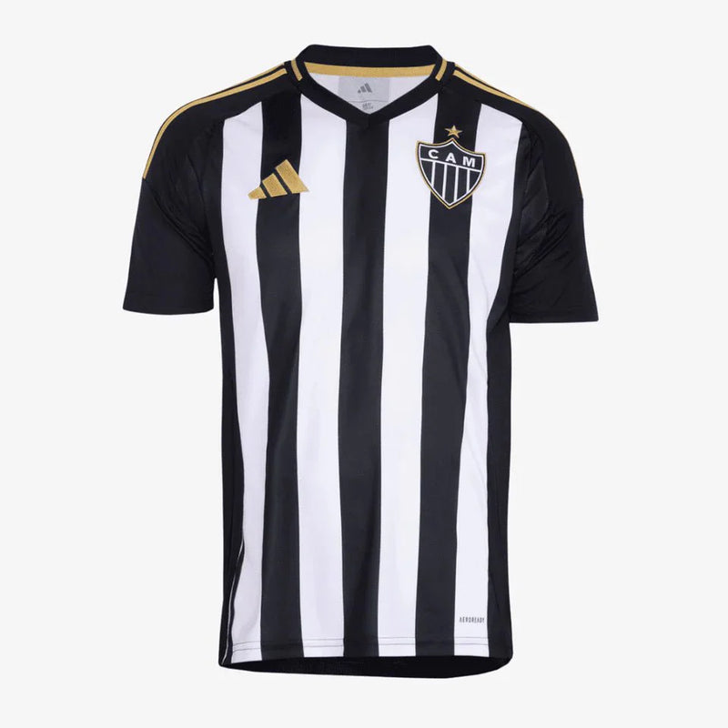 Camisa 1 Atlético MG 25/26 Preta e branca
