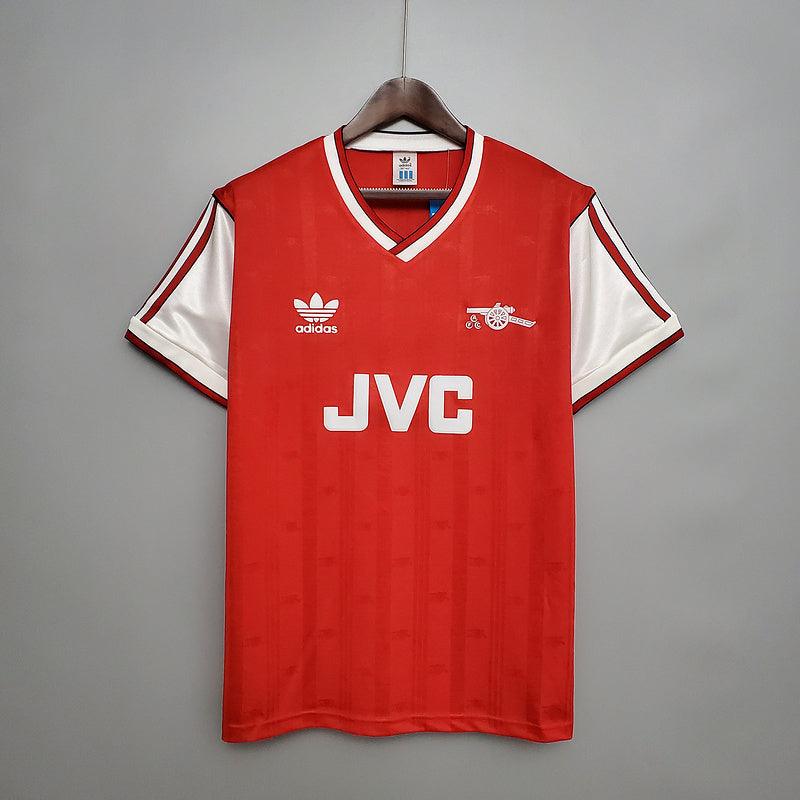 Camisa Arsenal Retrô 1988/1989 Vermelha - Adidas