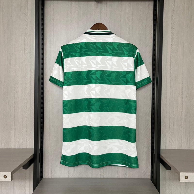 Camisa Celtic Retrô 1987/1989 Verde e Branca - Umbro
