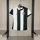 Camisa Corinthians IlI 24/25 Nike - Preto e Branco - (Feminina)