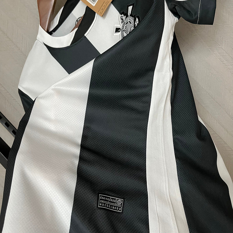 Camisa Corinthians IlI 24/25 Nike - Preto e Branco - (Feminina)