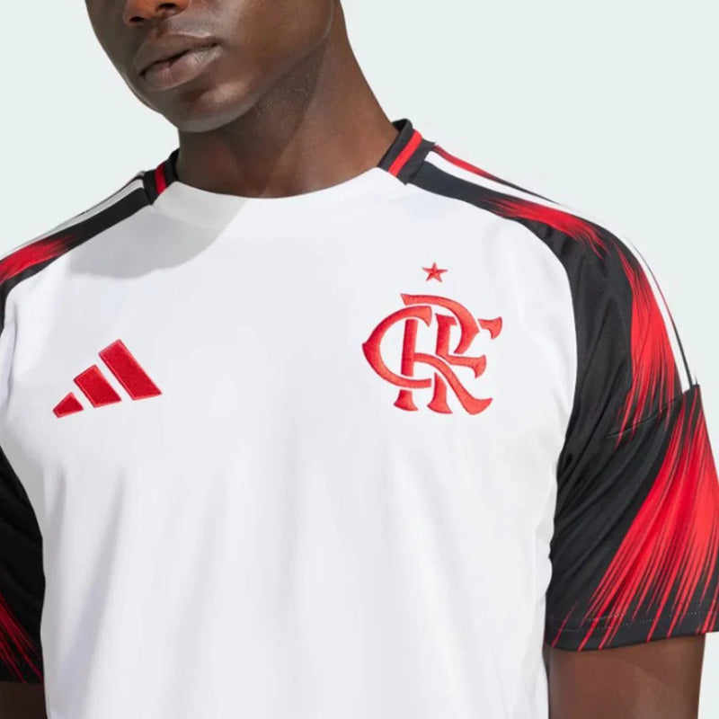 Camisa Flamengo II 2025/26 Torcedor Adidas Masculina - Branco