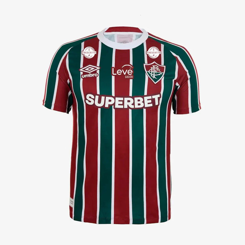 Camisa Fluminense I 2025/26  Umbro - (Com Patrocinios)