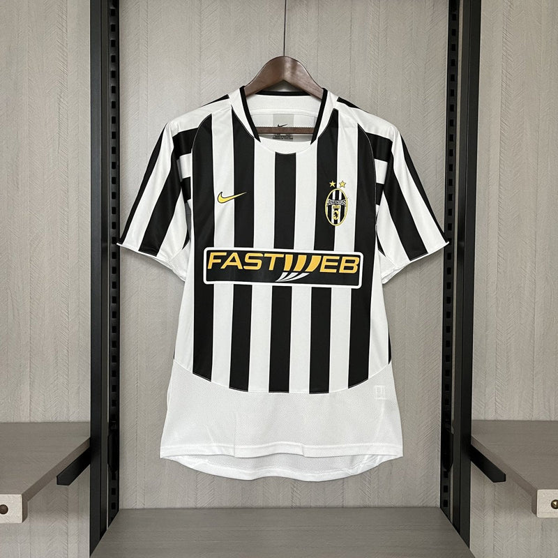 Camisa Juventus Retrô 2010  Preta e Branca