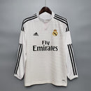 Camisa Manga Longa Real Madrid 14/15 Adidas - Branco