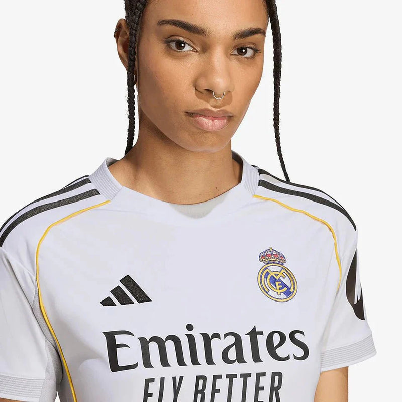 Camisa Real Madrid I Adidas 2025/26 - (Feminina)