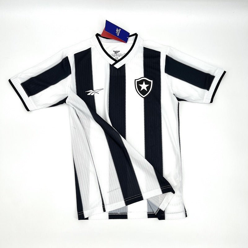 Camisa Reebok Botafogo 24/25 Casa - Preta e Branca - (Feminina)