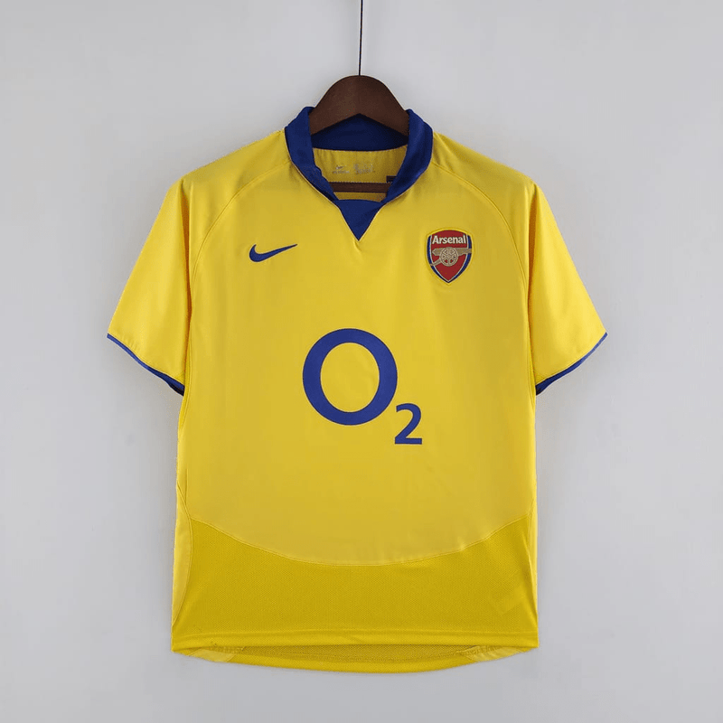 Camisa Retrô ARSENAL 2003-2005 AMARELA