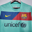 Camisa Retrô Barcelona Away 2010/11 Azul