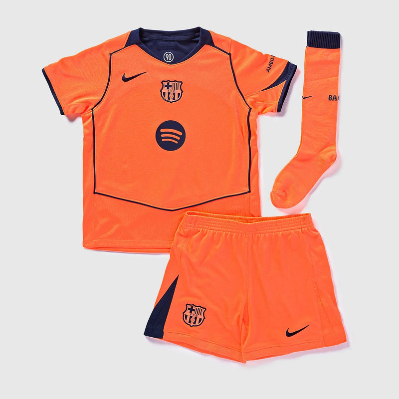 Conjunto Infantil Nike Barcelona 2025/26 III
