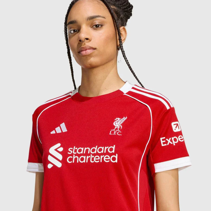 Camisa Liverpool I 2025/26 Feminina