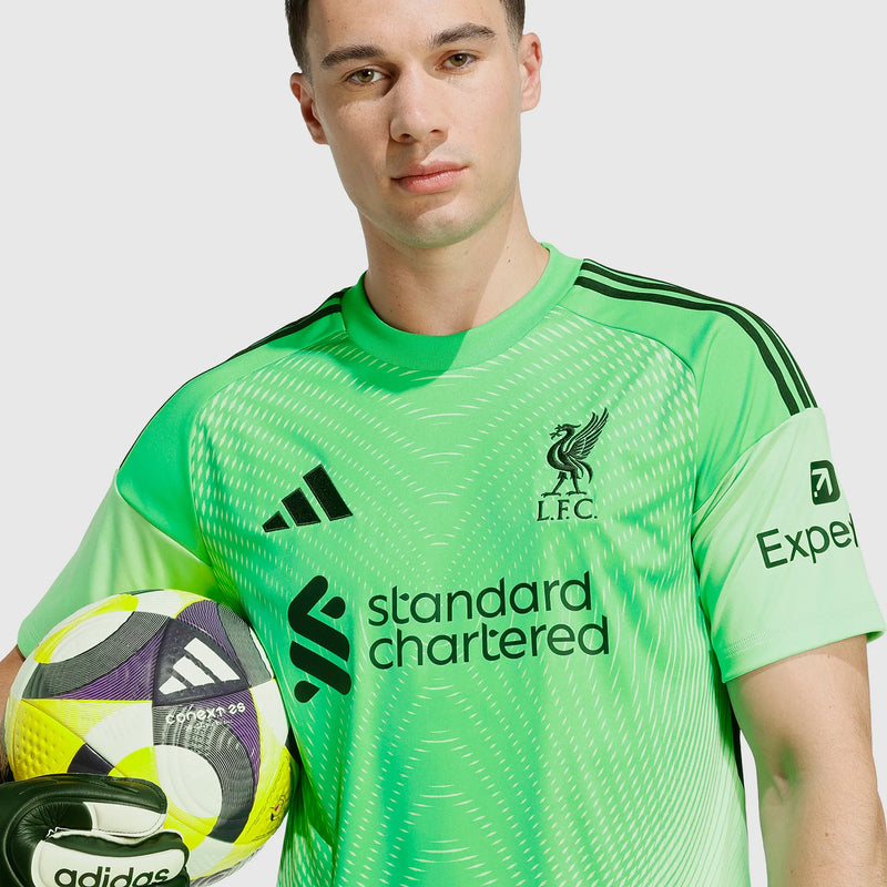Camisa adidas Liverpool 2025/26 Goleiro I
