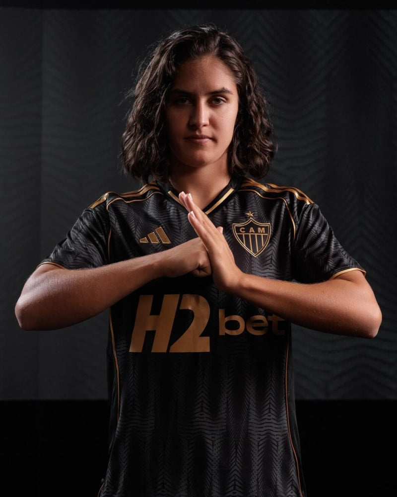 Camisa 3 Atlético MG 2025/26 Preta e Dourada